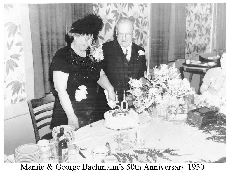 Mamie & George Bachmann's 50th Anniversary 1950